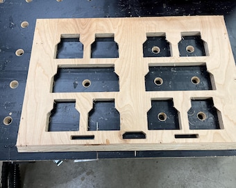 Packout Plate SVG/DXF for CNC/Laser