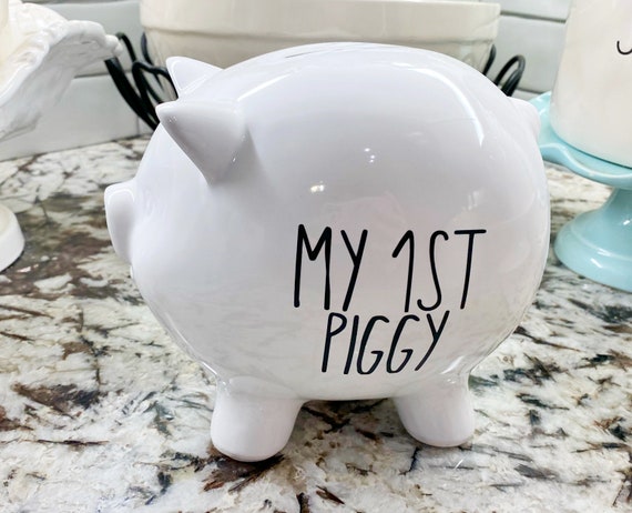 1st cheap piggy bank