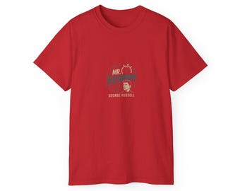 George Russell 'Mr. F1-T-shirt voor zaterdag | In aanmerking komend legendecadeau