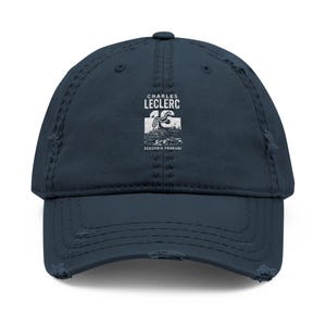 Charles Leclerc Monaco F1 Hat | Scuderia Ferrari Racing Cap | Circuit de Monaco Embroidered Design | Number 16 Formula 1 Fan Gift