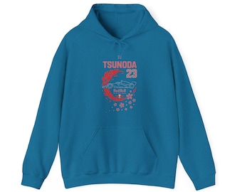 Sudadera con capucha Yuki Tsunoda Sakura Storm - Sudadera de Red Bull Racing F1 - Regalo para piloto japonés