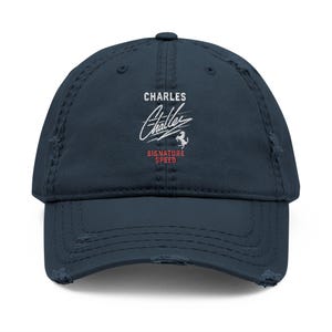 Charles Leclerc Autograph Hat | Minimalist F1 Signature Cap | Scuderia Ferrari Formula 1 Racing Hat | Gift for Leclerc Fans