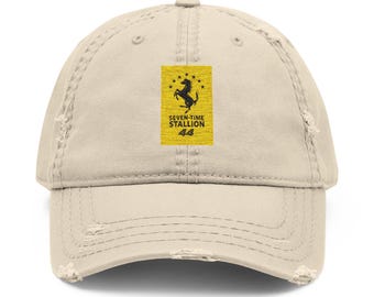 Lewis Hamilton Ferrari Cap | Seven-Time Stallion F1 Dad Hat