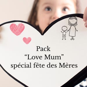 Kit Fête des Mères à Imprimer – Activités à Colorier pour Enfants – Cadeau DIY Maman – PDF Instantané