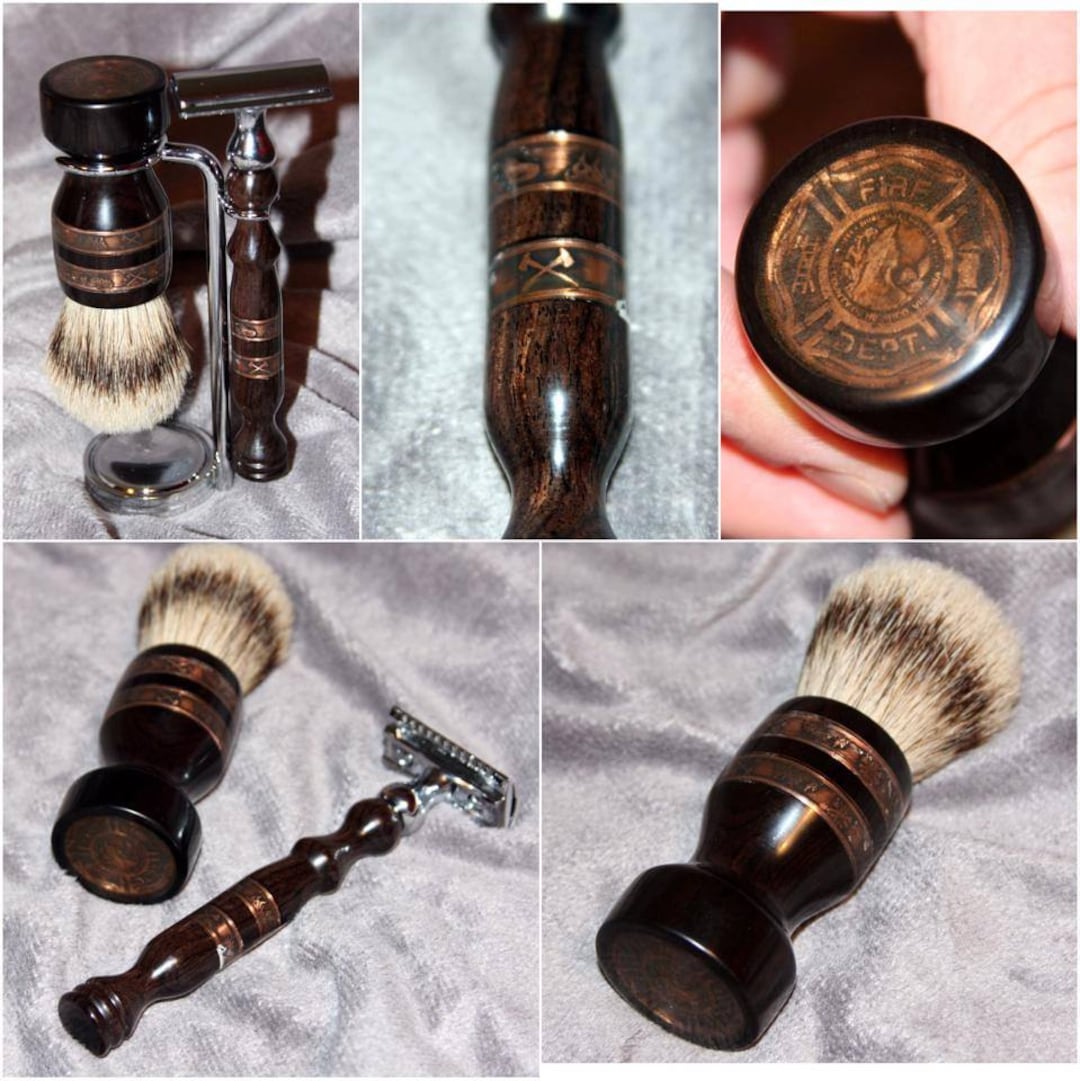 Fireman Policeman Army Navy Marines Double Edge Safety Razor Shaving ...