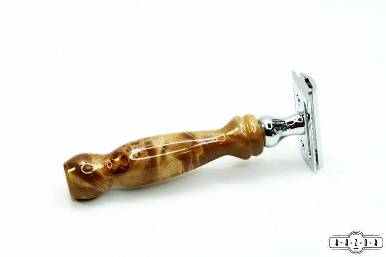 Gillette Rasierrasier Rasierrasierer Rasierrasierer Ahorn Ahorn Nass rasieren Jahrestag Vatertag Abschluss Geschenk Geburtstag Geburtstag READY2SHIP Bild 7