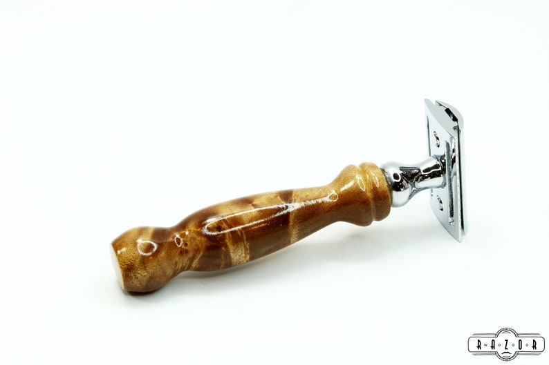 Gillette Rasierrasier Rasierrasierer Rasierrasierer Ahorn Ahorn Nass rasieren Jahrestag Vatertag Abschluss Geschenk Geburtstag Geburtstag READY2SHIP Bild 9