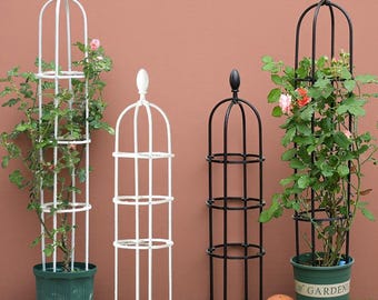 Blooming Beauty Trellis - 3 Tier Adjustable Garden Plant Stand for Climbing Vines, Flowers & Ivy