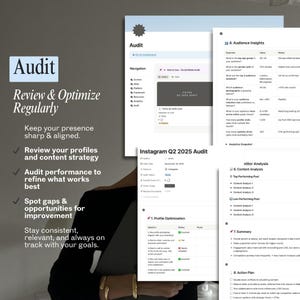 Plantilla de planificador de redes sociales de Notion para administradores, creadores y autónomos de redes sociales: calendario y panel de contenido imagen 9