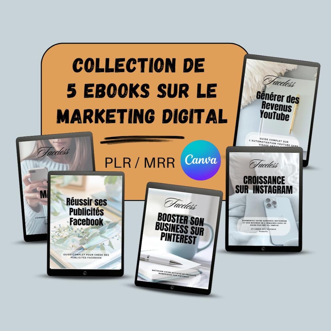 Digital Marketing and Social Media Guide Ebooks With Resale Rights Plr ...