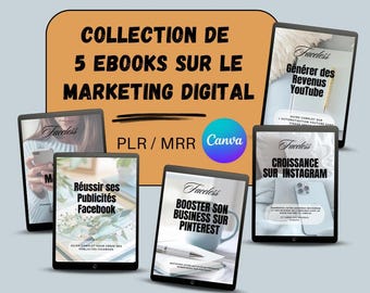 ebooks de guías de marketing digital y redes sociales con derechos de reventa plr