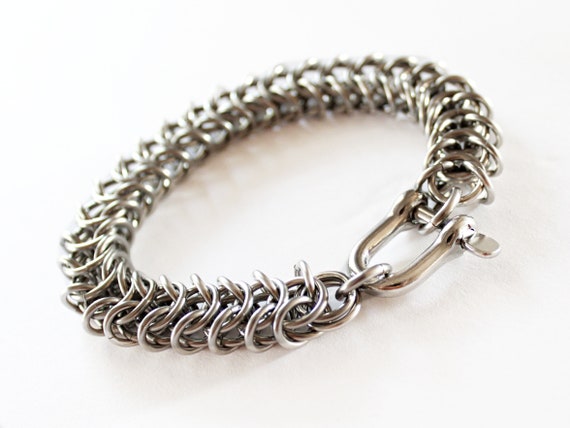 Steel jewelry for best sale him