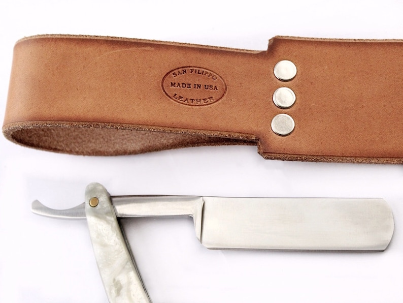 Leather Strop for Sharpening Straight Razors Knives Blades Etsy Israel