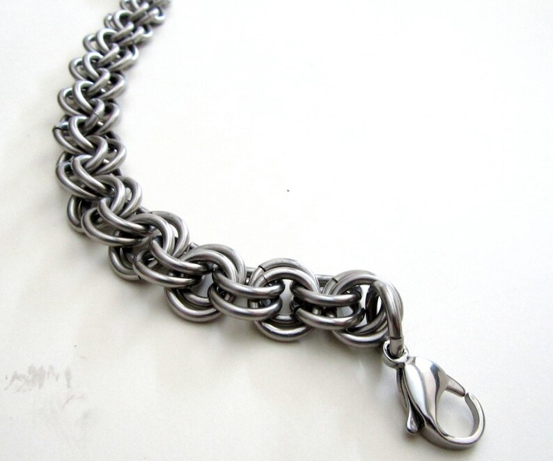 Men's Iron Heart Necklace / 14 Gauge Chain / Stainless Etsy