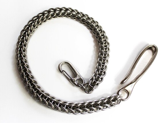 Custom Wallet Chain, Stainless Steel Persian Chain, Men's Silver Jewelry,  Thick Wallet Chain, Boyfriend Gift, Unique Wallet Chains 