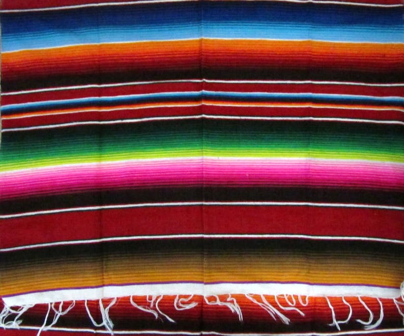 Rouleau de couverture en cuir / Accessoires de moto / Équipement de randonnée / Couverture Serape / Couverture de pique-nique / Couverture mexicaine / Équipement d'équitation / Équipement de camping image 5