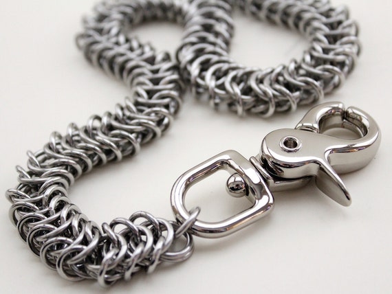 Heavy Stainless Steel Kings Link Wallet Chain - Biker