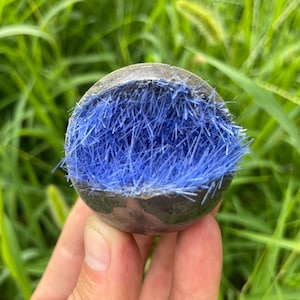 Magnetite Specimen,quartz crystal,Goethite,Blue copper ore,Crystal Sphere Cluster,Mineral specimen,Energy Crystal Gifts 1PC