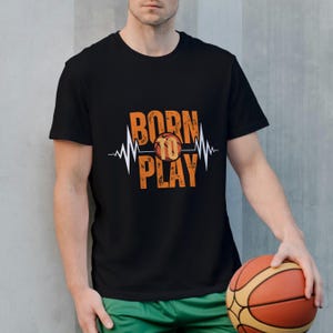 Unisex Basketball Graphic T-Shirt, Sports Tee for Men and Women, Comfortable Basketball Shirt for Fans and Players, Athletic Casual Wear