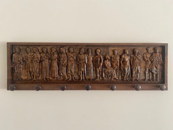 Wooden coat rack, unique hanger,Unique Gift İdea