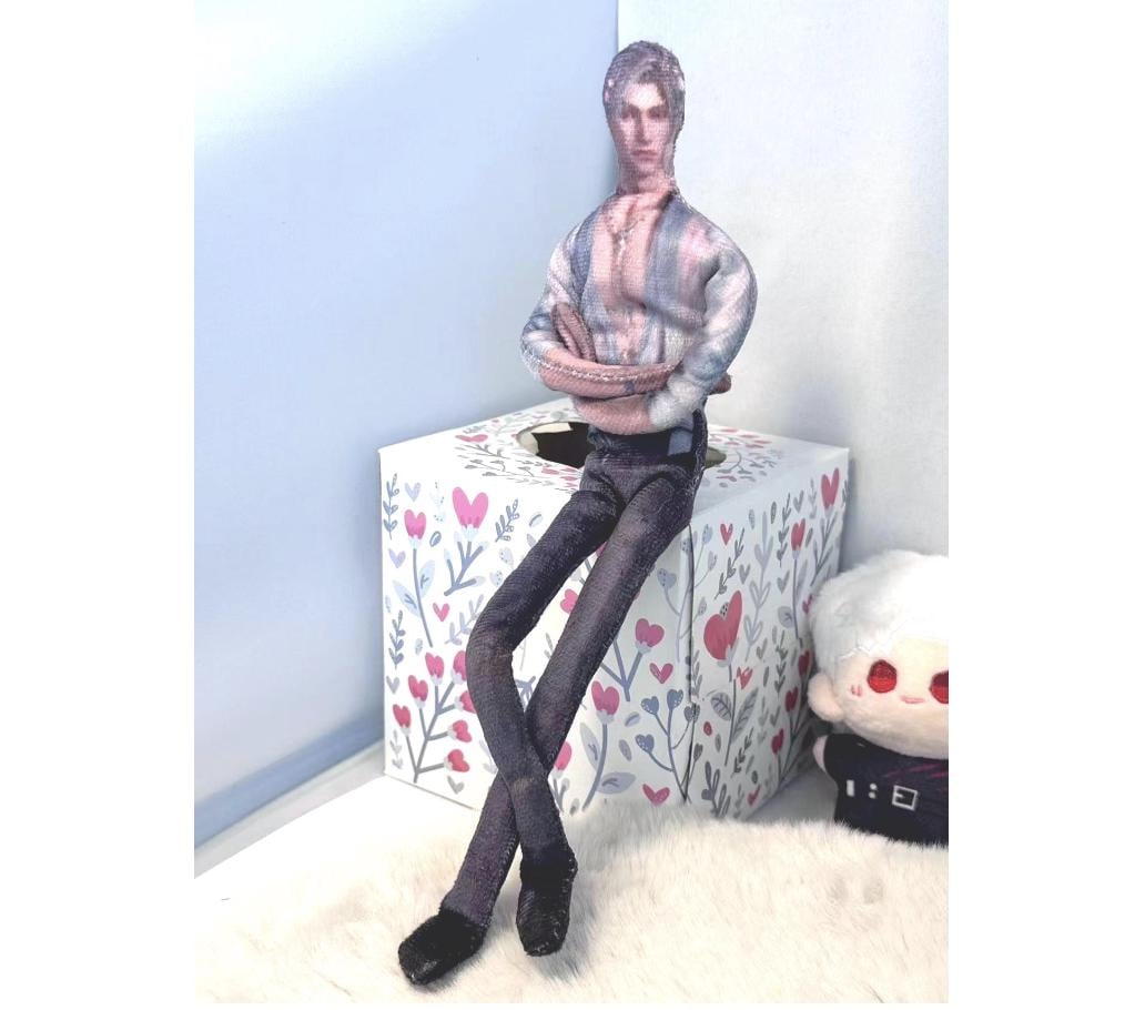 Love and Deepspace Poseable Plush Doll With Bendable Wire Frame