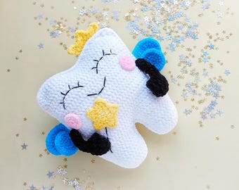 Tooth Fairy pillow crochet pattern.