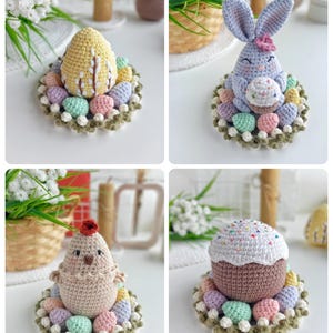 Crochet Pattern Easter Decoration