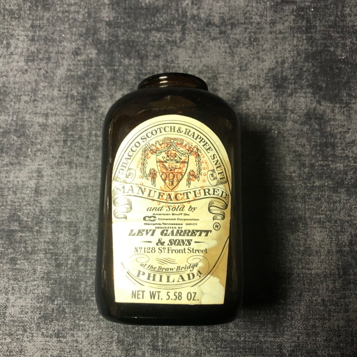 Vintage Levi Garrett and Sons Tobacco Scotch and Rappee Snuff Etsy
