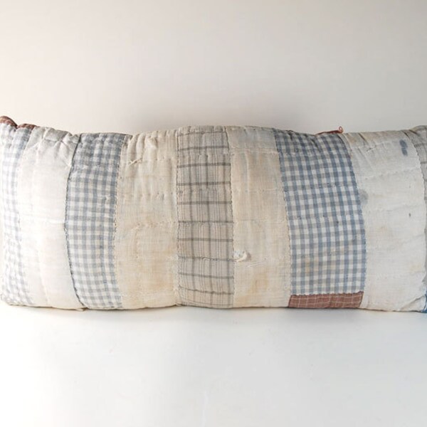 Quilted Civil War Fabric Pillow