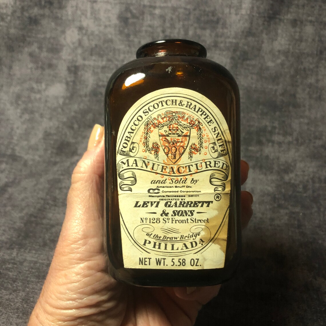 Vintage Levi Garrett and Sons Tobacco Scotch and Rappee Snuff Etsy