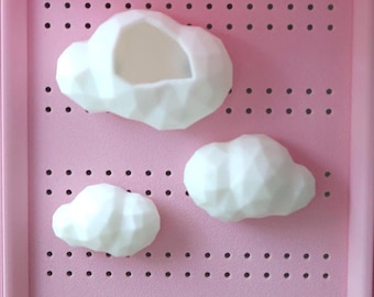 Jumping Spider Hide, 3D Printed Cloud Shape, Magnetic, Multiple Colors !