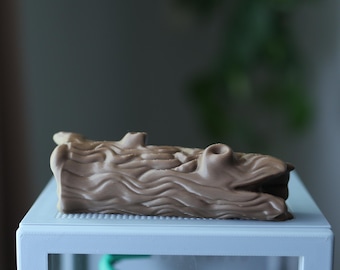 3D Printed Tree Trunk: Jumping Spider Enclosure Decor
