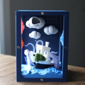 Decorated Jumping Spider Enclosure Front Opening, 6.7x4.7x4.7, Habitat Jumping Spider, Ventilated Cage, Spider Cage With Color Of Choice