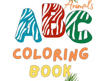 Alphabet des animaux à colorier : activité à imprimer ABC pour enfants (téléchargement PDF)