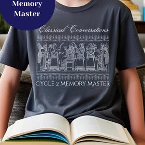 Memory Master kinder-T-shirt | Classical Conversations Cycle 2 geheugenshirt CC