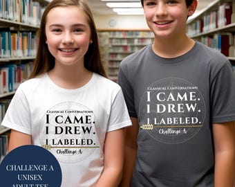 Camiseta de geografía de conversaciones clásicas: Camiseta de dibujo de mapas para la educación en casa