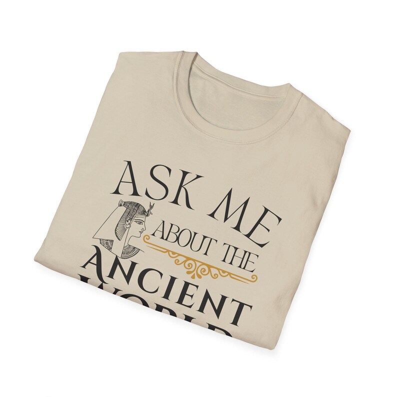 Ask Me About the Ancient World Shirt | Classical Conversations Cycle 1 | Homeschool History Tee | CC Student Gift, CC Tutor Gift image 7