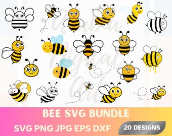 Bee Svg Bundle, Bee Cut Files, Bee Png, Honeycomb Svg, Bee Clipart, Honey Bee Svg, Honey Svg, Queen Bee Svg, Cute Bee Svg, Bee Hive Svg