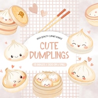 Kawaii Breakfast Food Clipart - Vector, PNG & JPG Files - 300 DPI Cute ...