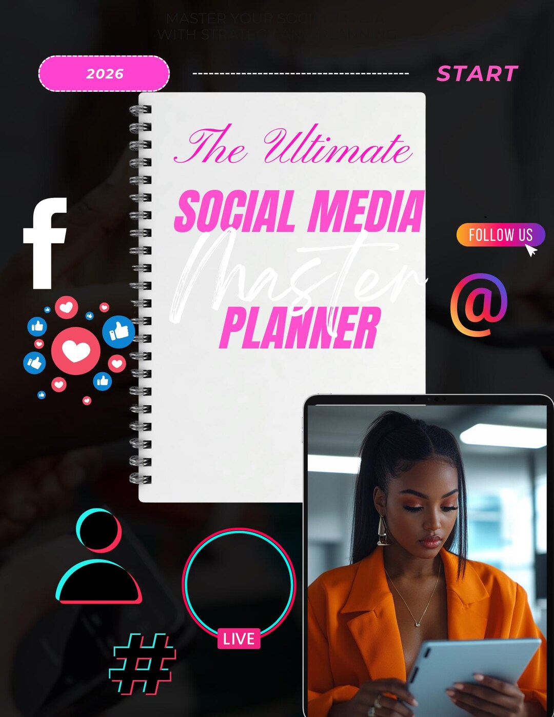 The Ultimate Social Media Master Planner 2026 - Etsy