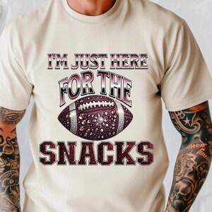 I&#39;m Just Here For The Snacks Baseball Sister, Baseball Season, Baseball Sister, Baseball, Baseball Shirt, Vacation Family Tee - Funny Shirt