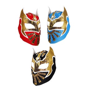 Lucha Libre Mask Party Pack of 3 - Youth Young Adult luchador masks