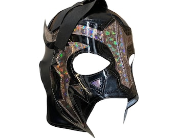 ESCORPION DE ORO Blue pro-fit Lucha Libre Mexican Wrestling Costume Mask 