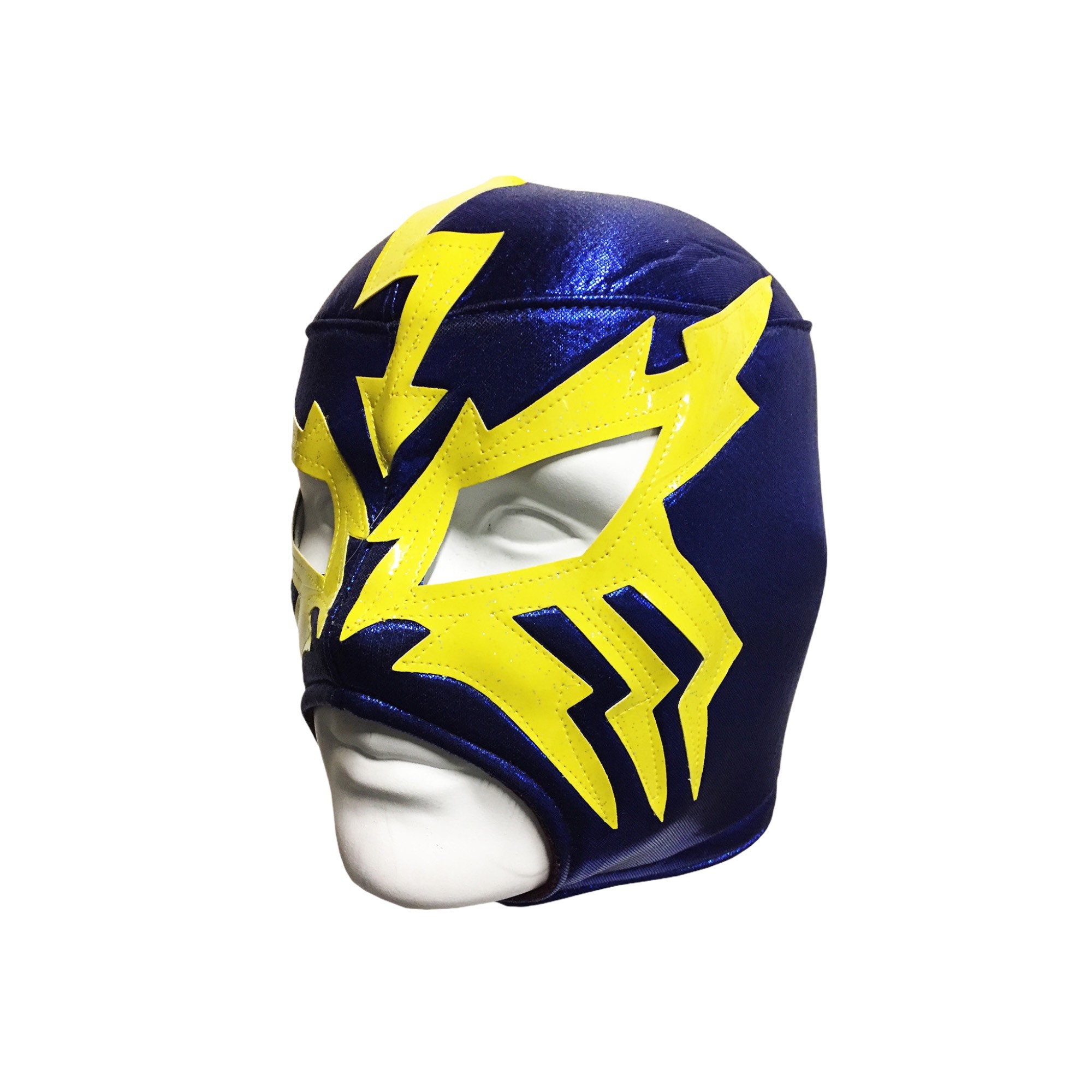 MIL MASCARAS Masque De Lutte Lucha Libre Pro-Fit Jaune Pour Adulte