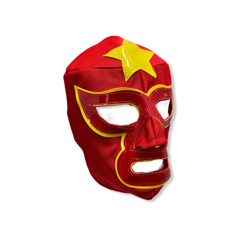 LUCHA STAR de Mask Maniac Adult Lucha Libre Wrestling Mask Etsy España
