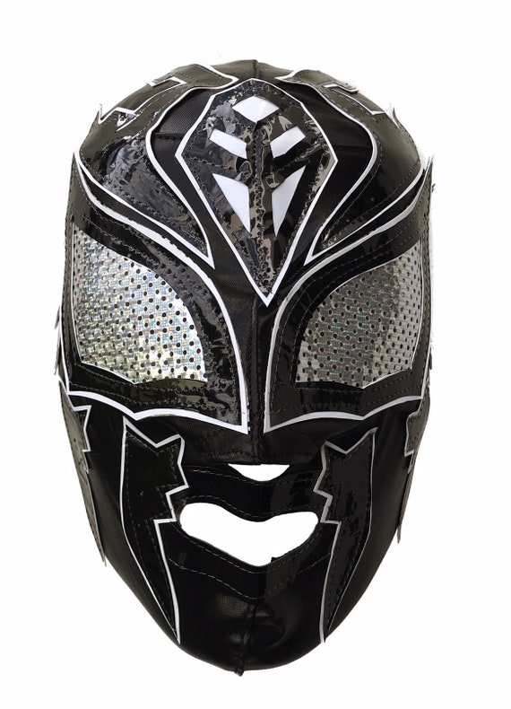 Shadow Lucha Libre Mexican Wrestling Costume Mask Lycra Etsy