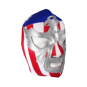 thumbnail image 2 of La Parka Luchador Mask Lucha Libre Mexican Wrestling Mask For Adult 2 of 13