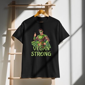 Vegan Strong T-Shirt – Power Up with Plants
