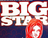 Big Star with Alex Chilton live in Seattle poster by Shawn Wolfe