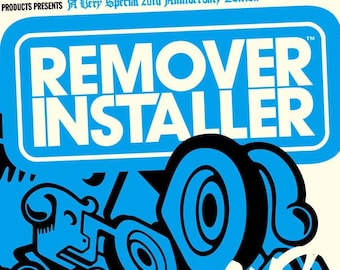 彫刻・オブジェ Shawn Wolfe \"Remover Installer\" Removerinstaller Poster by Shawn Wolfe - Etsy